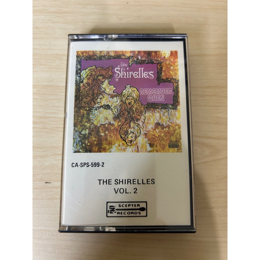 The‎ Shirelles Remember When Vol 2 Cassette Tape Scepter Records CA-SPS-599-2